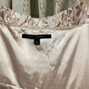 Alex Marie Soft Pink Lace Dress